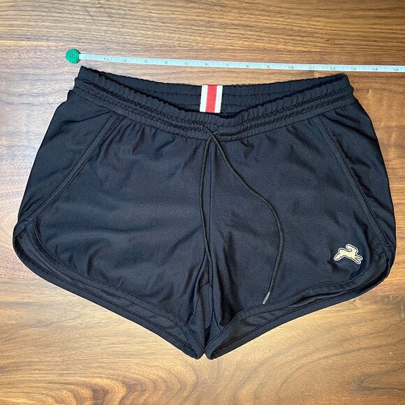 Tracksmith Pants - Tracksmith Van Cortlandt Shorts Black with Black Drawstring